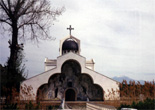 Църквата на Св.Петка, построена от Ванга в Рупите.